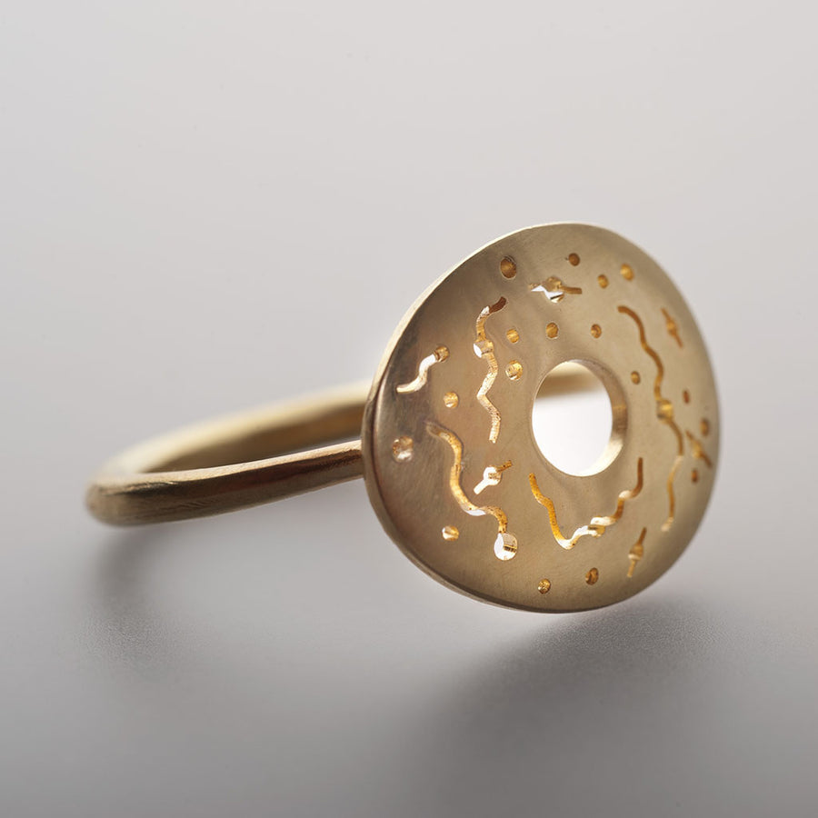 Squiggle Disc - Ring