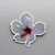 White Hibiscus  - Brooch.