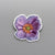 Wind Flower Purple - Brooch